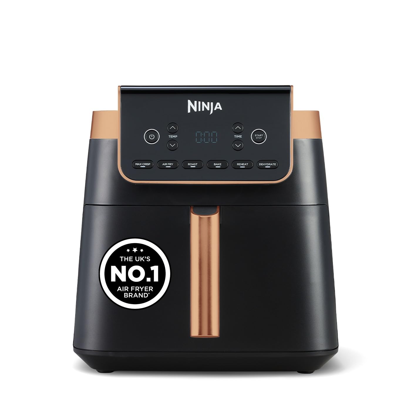 Air Fryer 6.2L 2000W 6 Functions Black/Copper