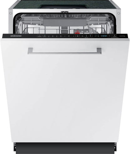 Built-In Dishwasher 14 Place Setting Auto Door Open Express Wash Black