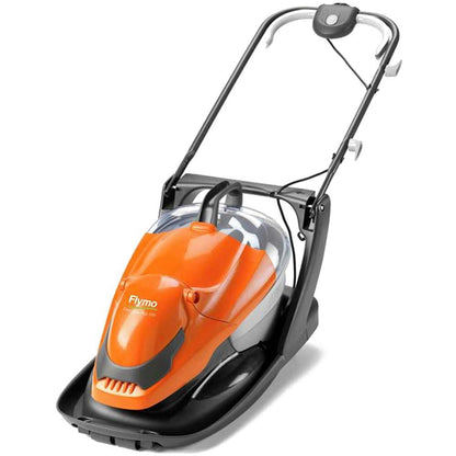 Corded Electric Hover Lawn Mower 1800W 36cm 26L 4 Heights Orange Grey