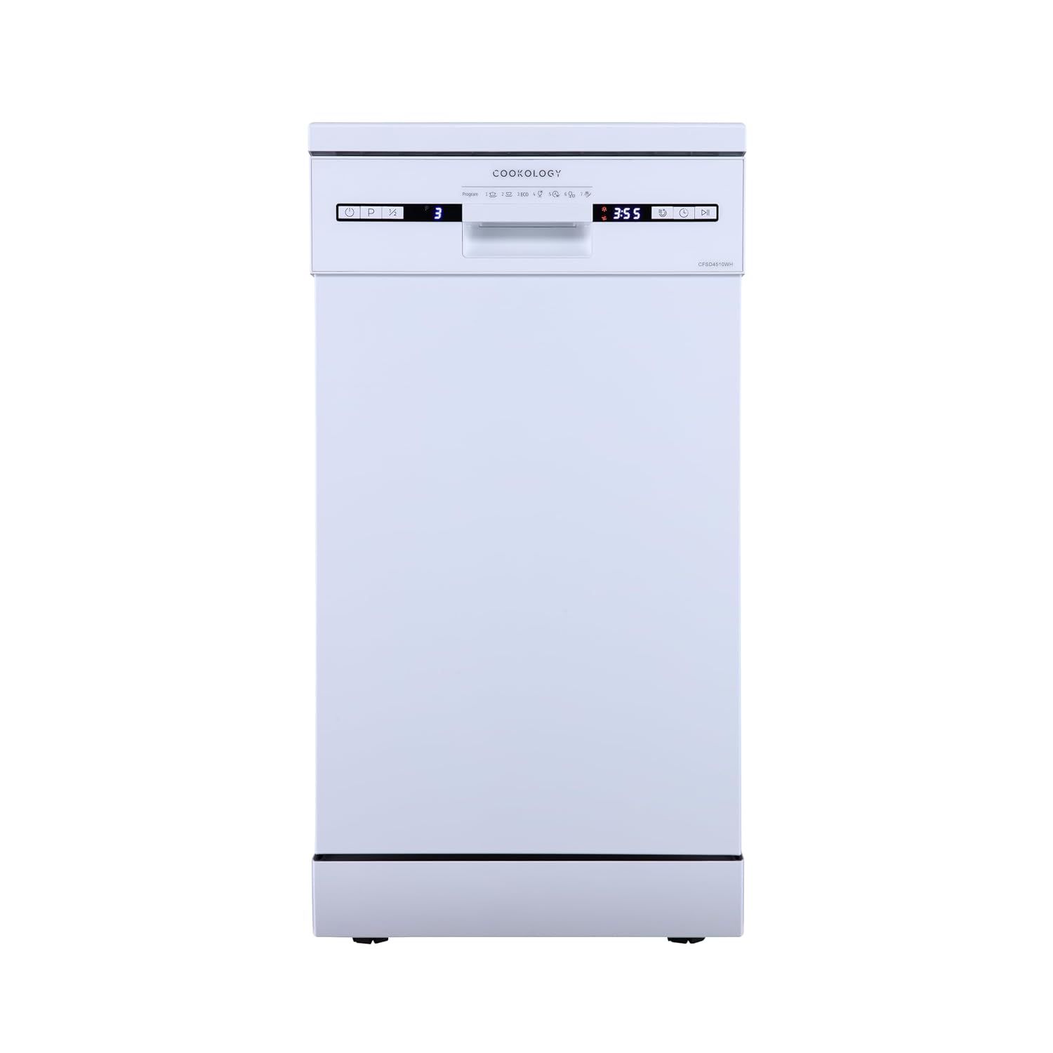 Freestanding Dishwasher 10 Place Settings 45cm White