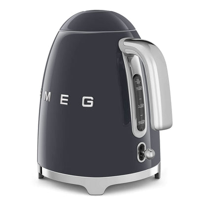 50's Style Jug Kettle 1.7L 3000W Soft Opening 360 Swivel Base Slate Grey