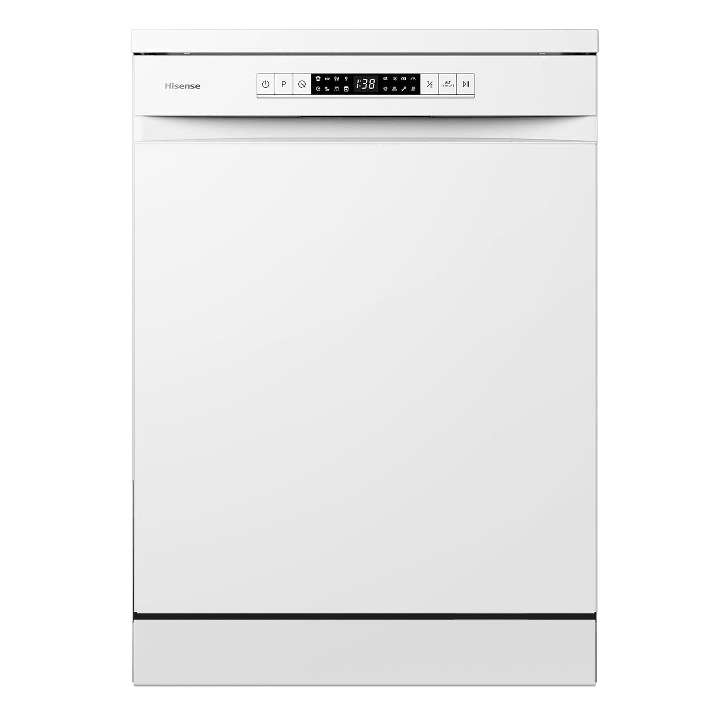 Freestanding Dishwasher 13 Place Settings 47dB 8 Programmes White