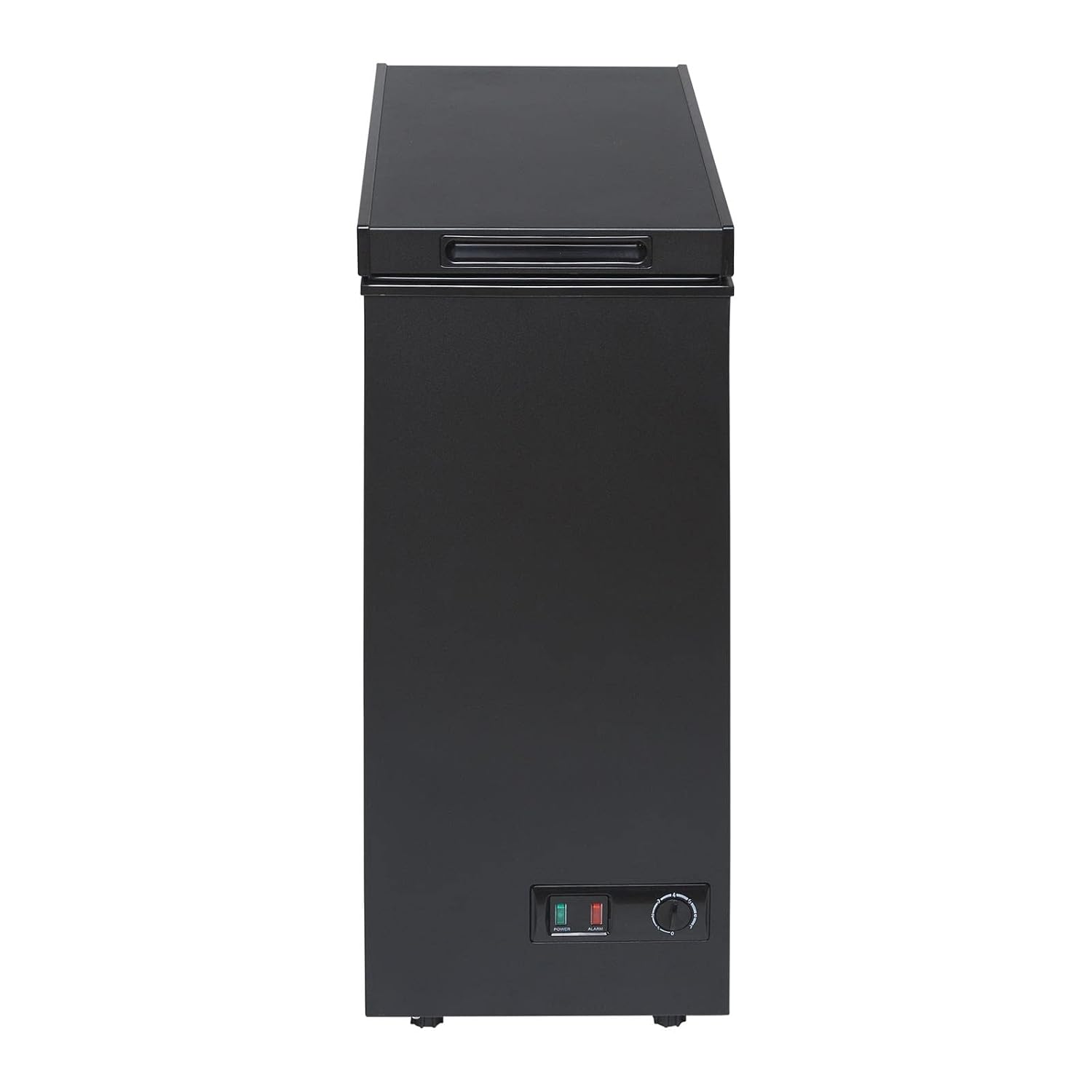 Chest Freezer 60L Slimline Compact Manual Defrost Black