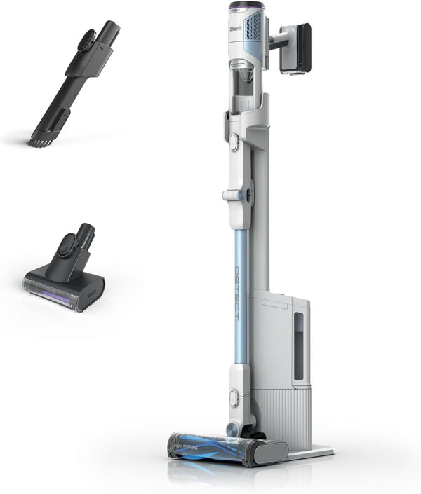 Cordless Stick Vacuum Cleaner 60 Mins Auto-Empty System Anti Hair Wrap Cloudy Blue