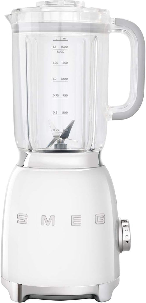 Jug Blender 800W 1.5L Stainless Steel Blade 4 Speeds Pulse White