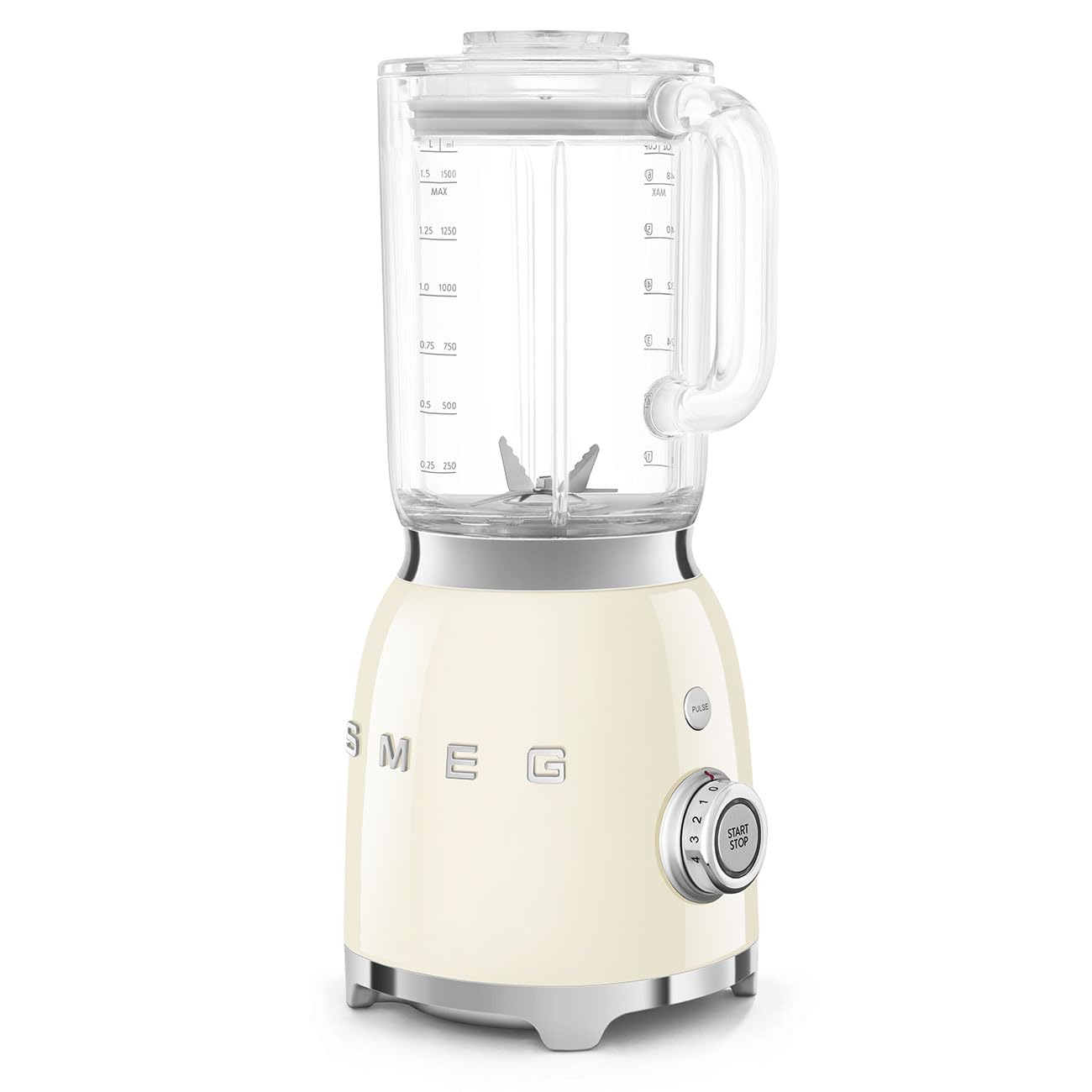 Retro Jug Blender 1.5L 800W 4 Speeds 3 Programs Cream