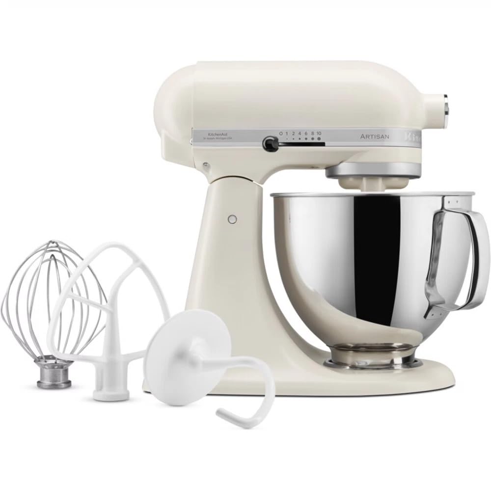 Stand Mixer 4.8L 10 Speed Porcelain White