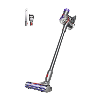 Cordless Stick Vacuum Cleaner 130 AW 40 Min Runtime Silver/Nickel