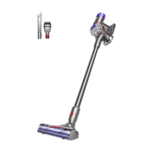 Cordless Stick Vacuum Cleaner 130 AW 40 Min Runtime Silver/Nickel