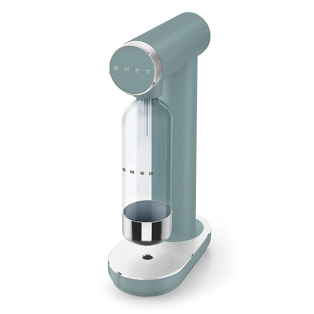 Soda Maker 800ml Non-Slip Feet Space Saving Design Emerald Green