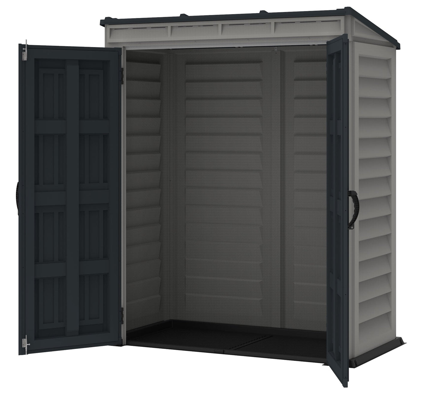 Duramax YardMate PLUS Pent Roof 1.71 x 0.92 m Plastic Shed