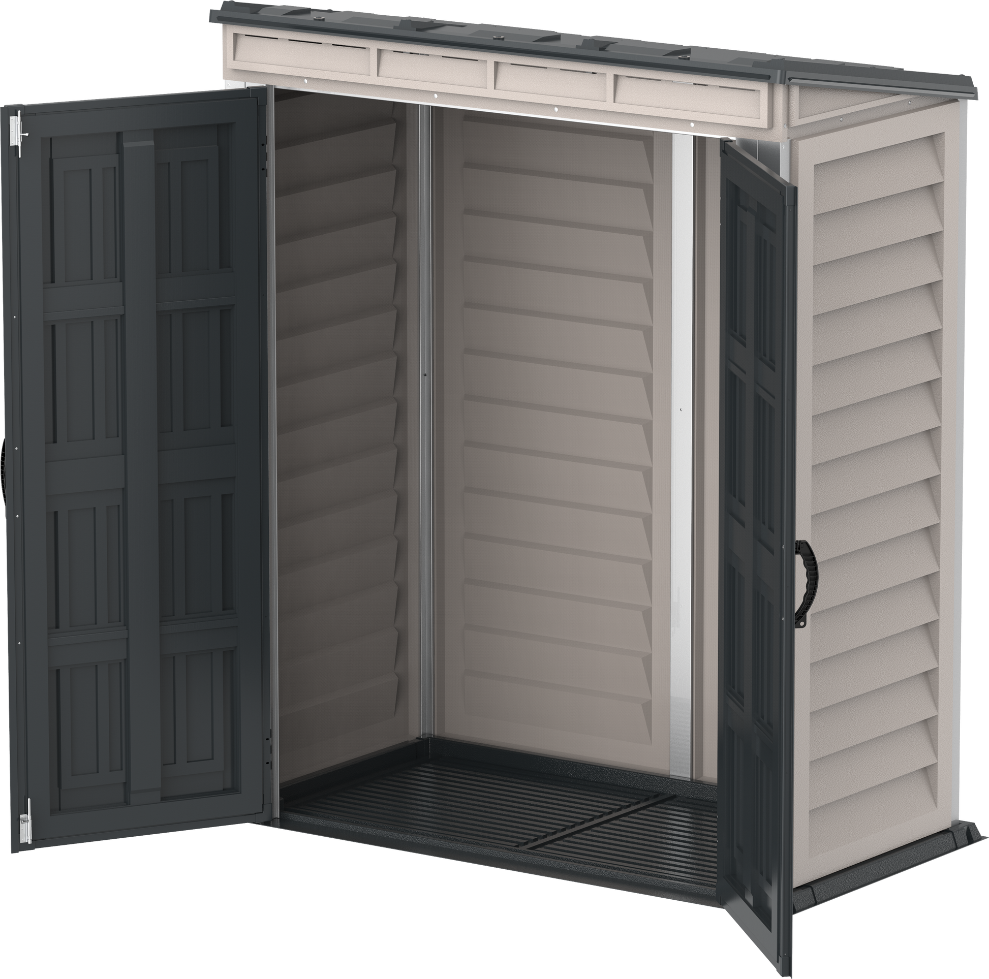 Duramax YardMate PLUS Pent Roof 1.71 x 0.92 m Plastic Shed