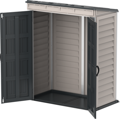 Duramax YardMate PLUS Pent Roof 1.71 x 0.92 m Plastic Shed
