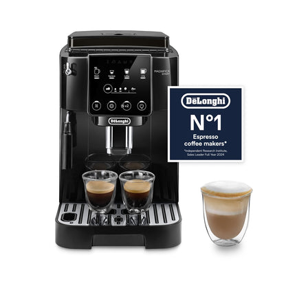 Automatic Bean to Cup Coffee Machine Espresso and Cappuccino Maker Black