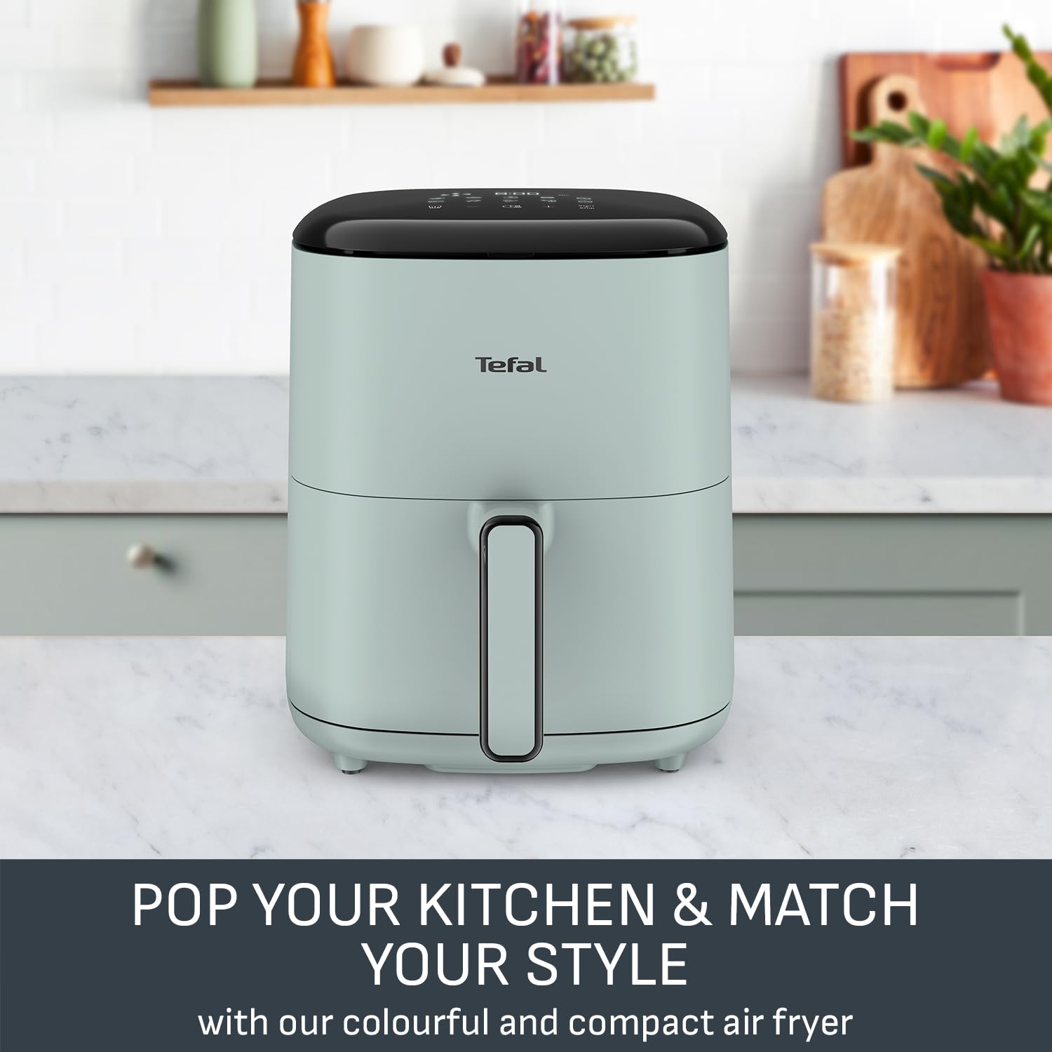 Air Fryer 5L 1500W 10 Programs Digital Touch Eucalyptus
