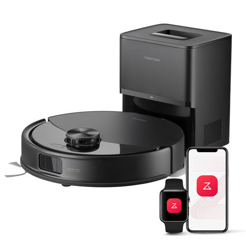 Robot Vacuum Q10 S5+ Self-Emptying 10000Pa Suction Dual Anti-Tangle Black