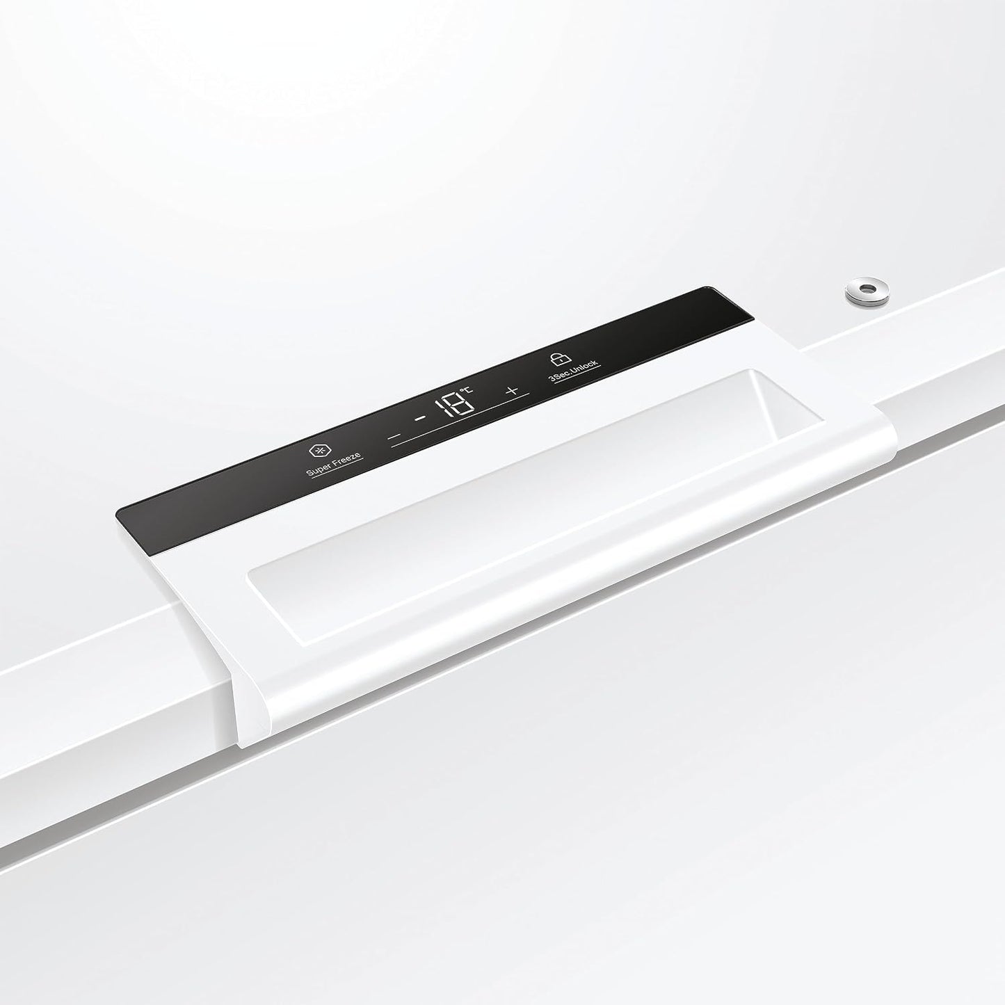 Chest Freezer 508L Low Frost Fast Freeze White