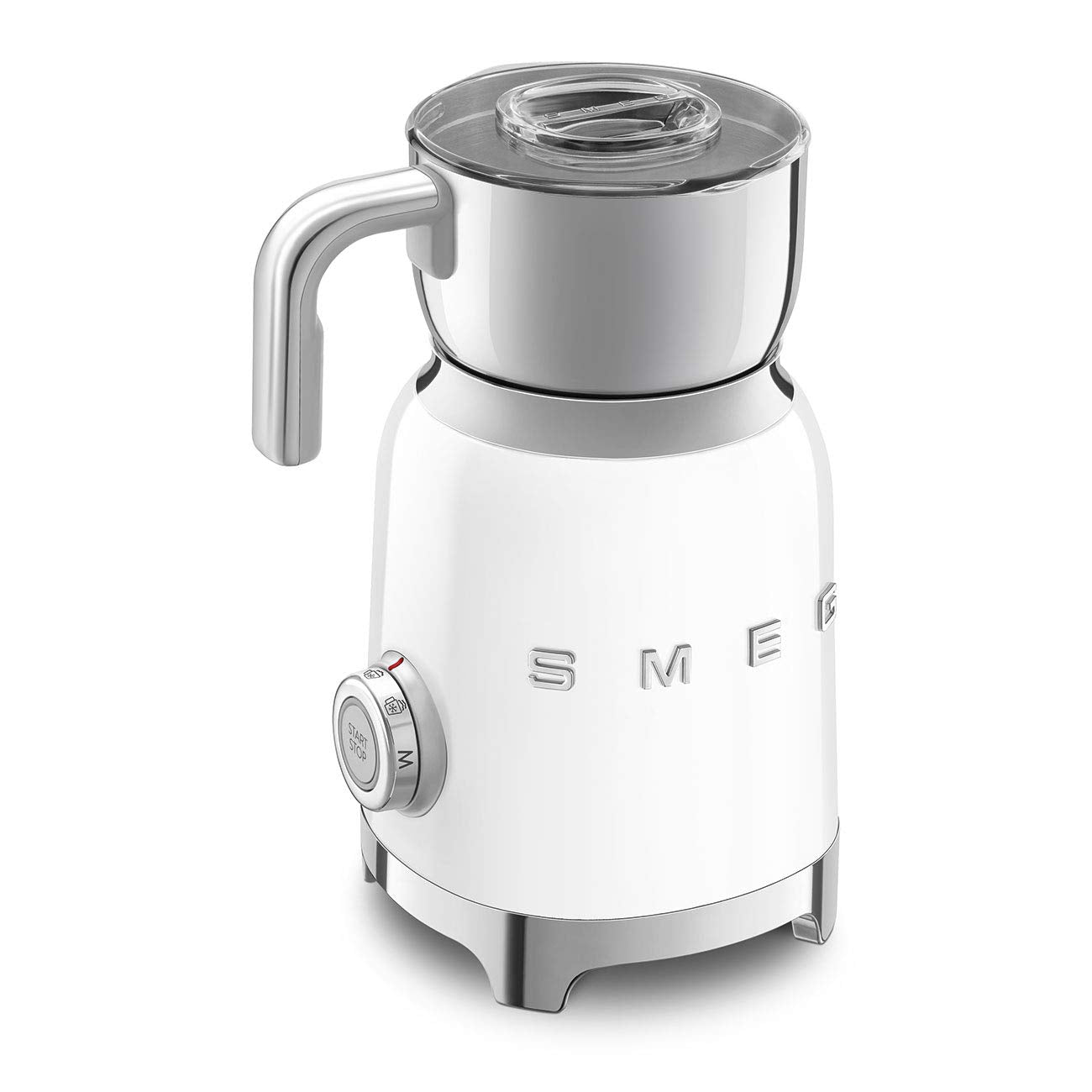 Induction Milk Frother 500W 600ml Stainless Steel White