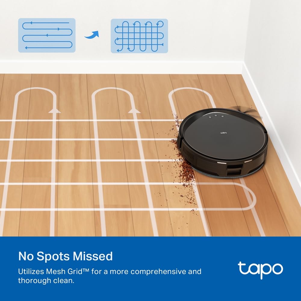 Robot Vacuum And Mop 5300Pa MagSlim LiDAR Auto-Empty Dock Black