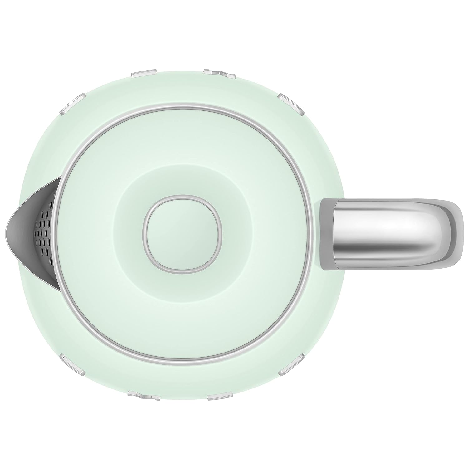 Retro Range Breakfast Set 0.8L Mini Kettle 2-Slice Toaster Pastel Green