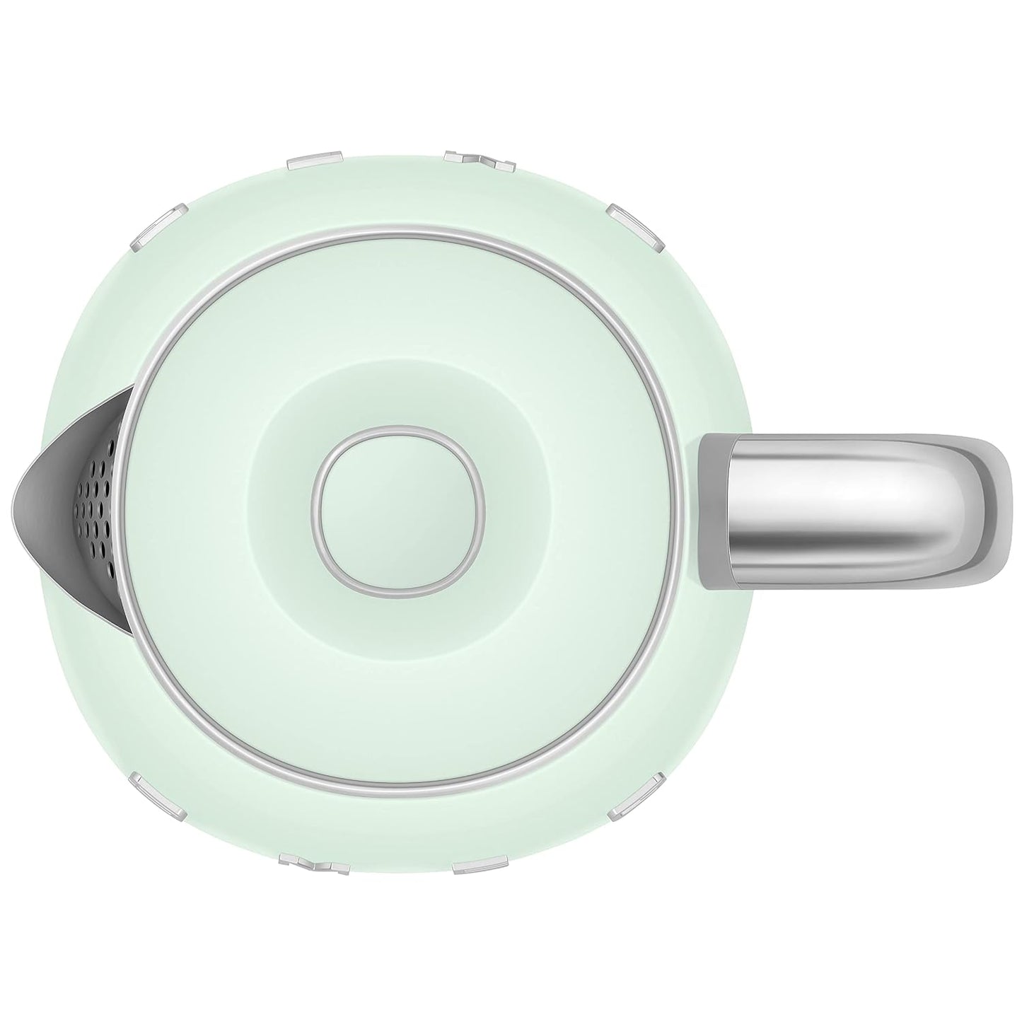 Mini Kettle 0.8L 1400W Auto Shut-Off Pastel Green