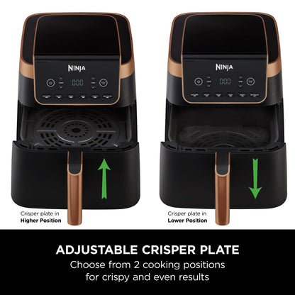 Air Fryer 6.2L 2000W 6 Functions Black/Copper
