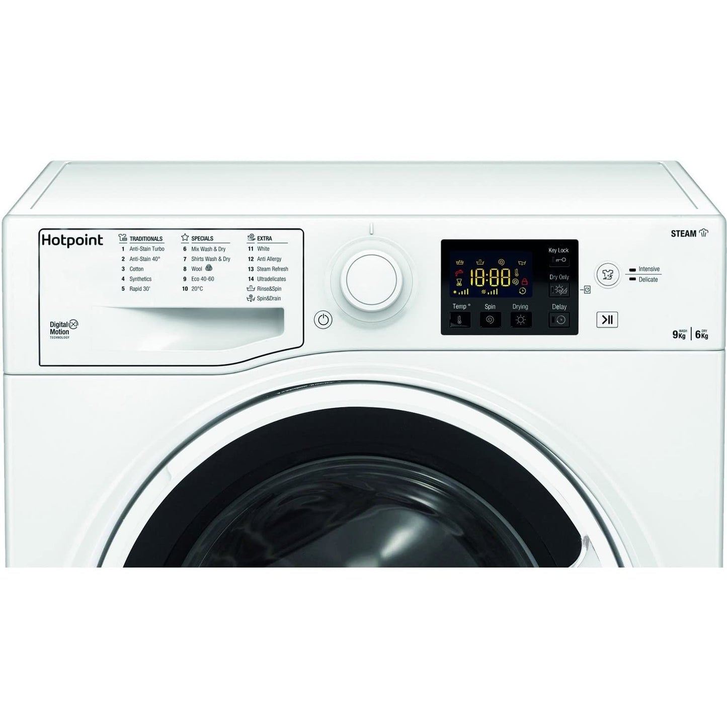 Freestanding Washer Dryer 8Kg 6Kg 1400Rpm White