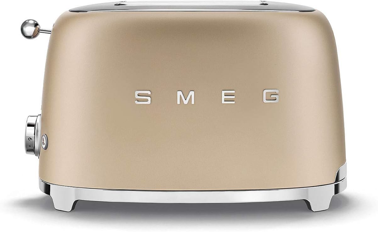 Toaster 2 Slice 950W 6 Browning Levels Bagel Function Champagne