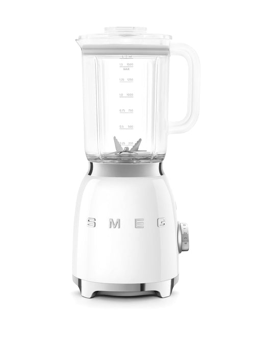Retro Blender 1.5L 800W 4 Speed 3 Programs White