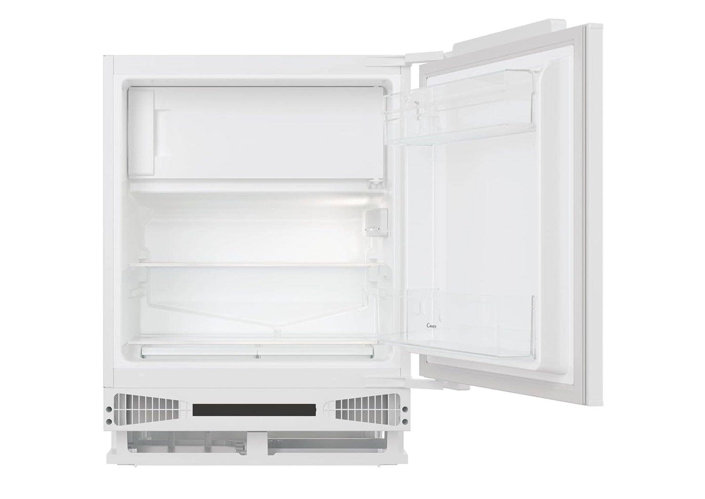 Integrated Undercounter Fridge 135L Adjustable Shelves LED Display White