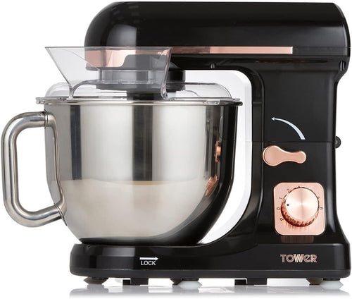 Stand Mixer 5L 6 Speeds Pulse Function 1000W Rose Gold