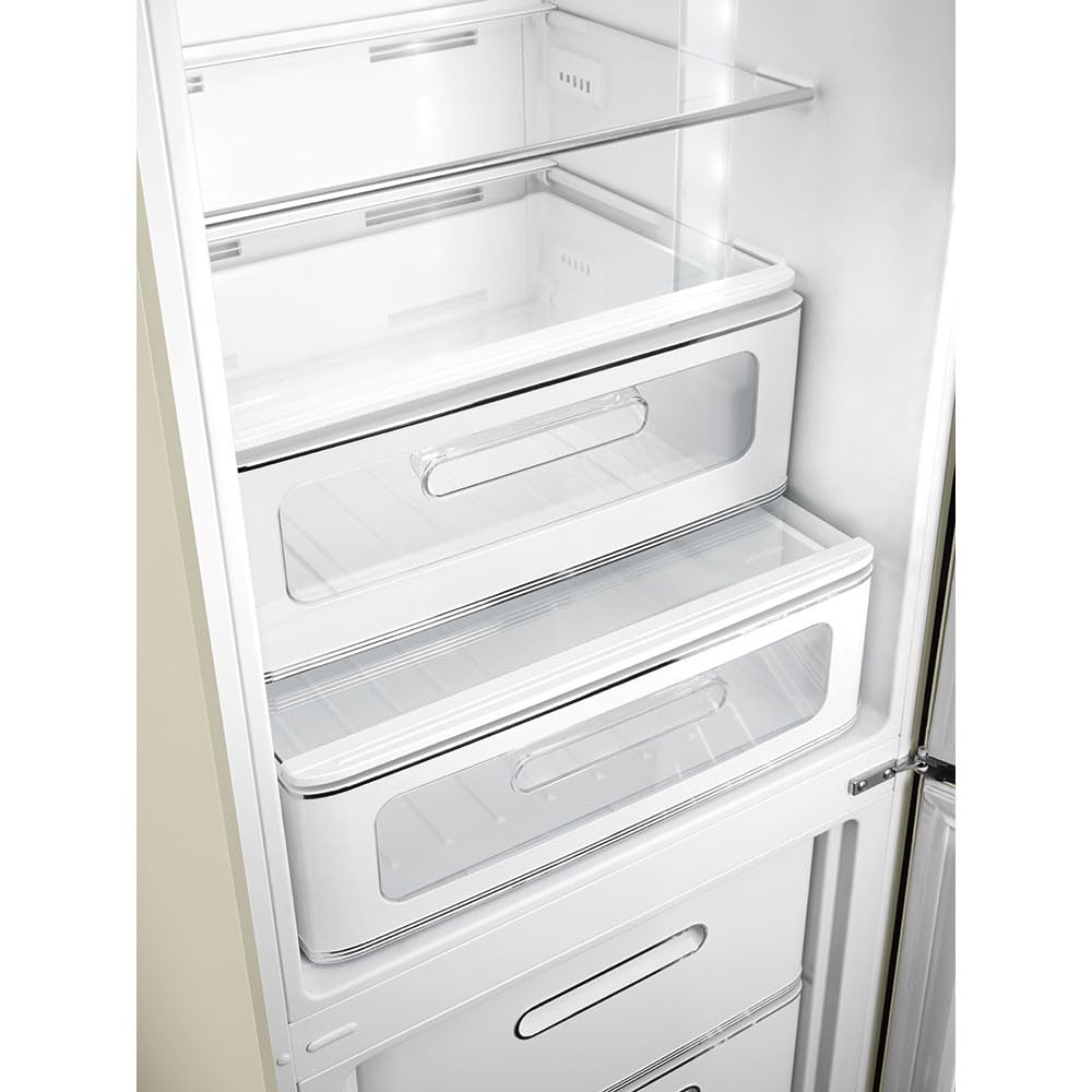 Freestanding Fridge Freezer 331L Frost Free Cream