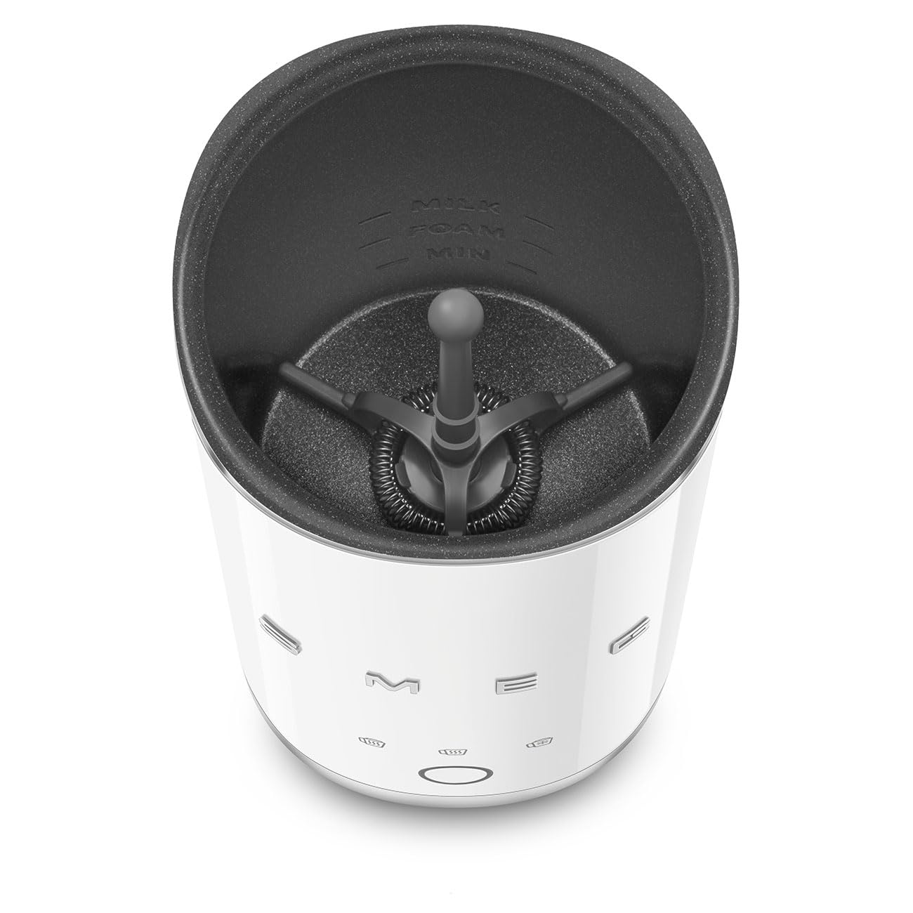 Mini Milk Frother 500W 3 Preset Functions White