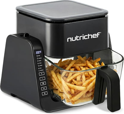 Air Fryer and Grill 4L 7-in-1 Preset Cook Modes Black