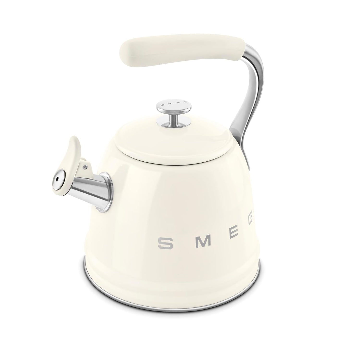 Whistling Kettle 2.3L Stainless Steel Cream