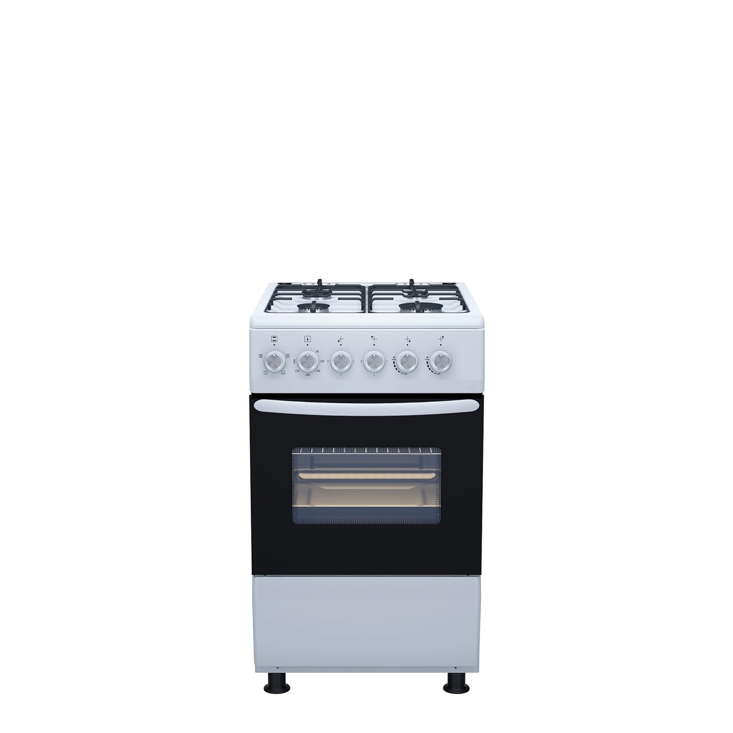 Freestanding Electric Cooker 52L 50cm White