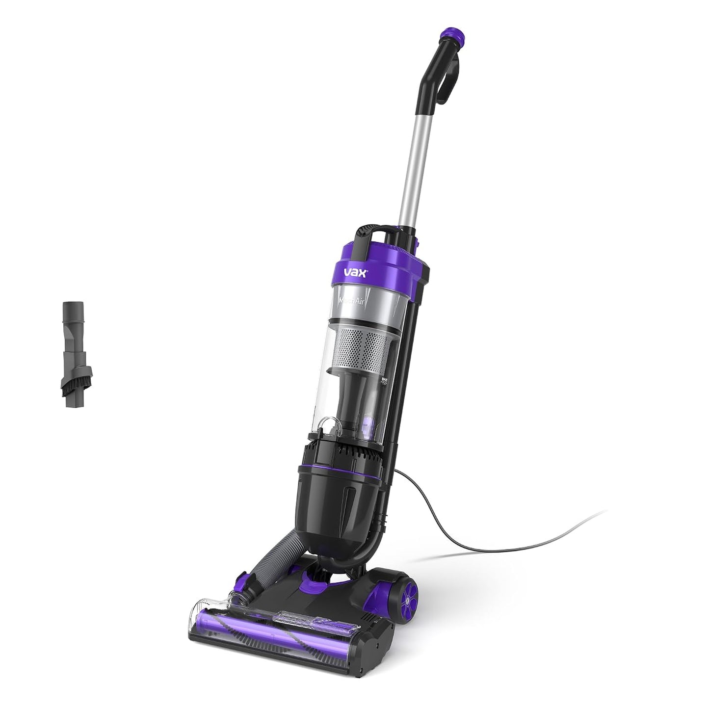 Upright Vacuum Cleaner 820W Bagless Multi-Cyclonic Lightweight Purple