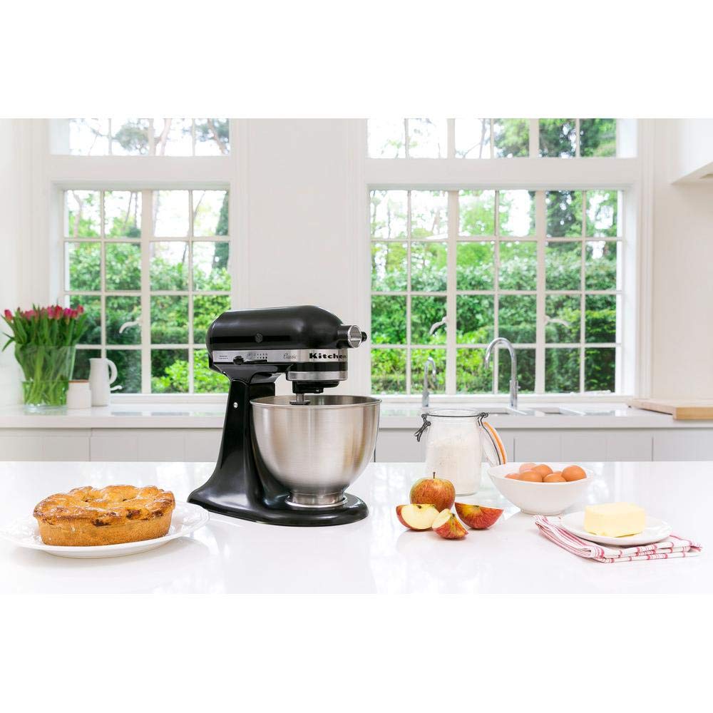 Tilt-Head Stand Mixer 4.3L 10 Speeds Onyx Black