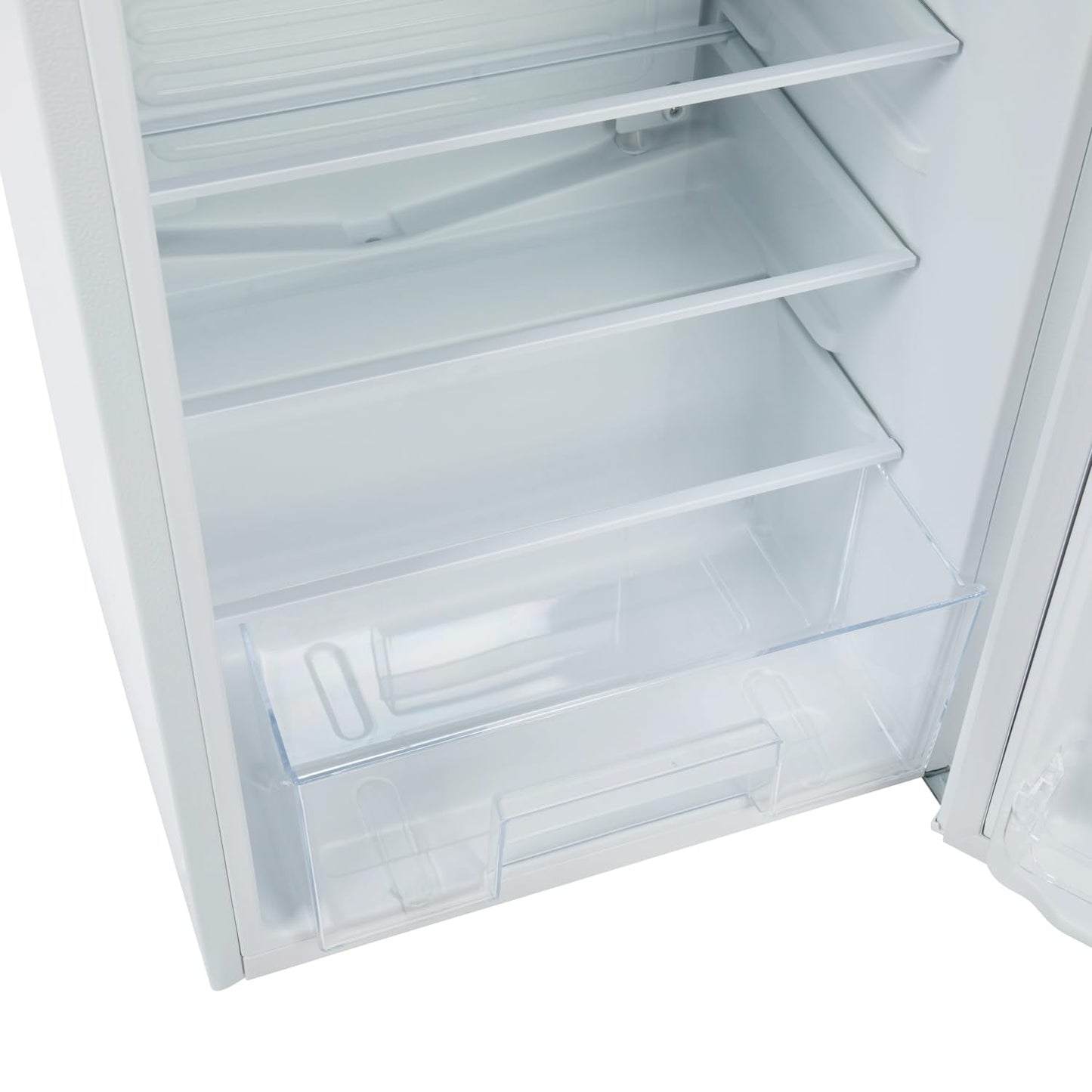 Under Counter Fridge 94L Adjustable Thermostat Reversible Door White
