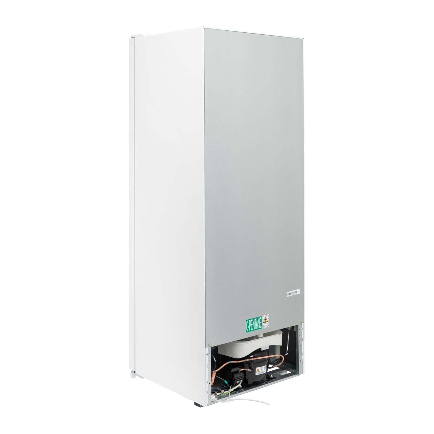 Tall Larder Fridge 241L Freestanding With Mark-Proof Finish White