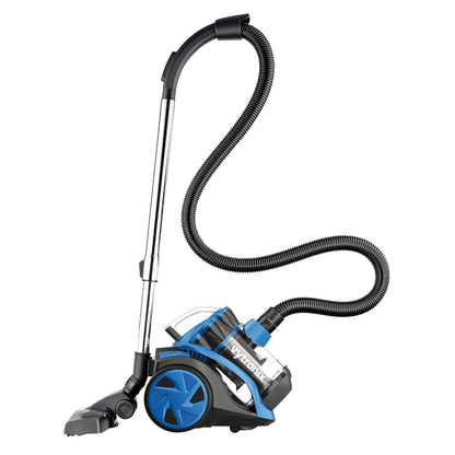 Bagless Cylinder Vacuum Cleaner 800W 2L HEPA Filter Graphite Blue