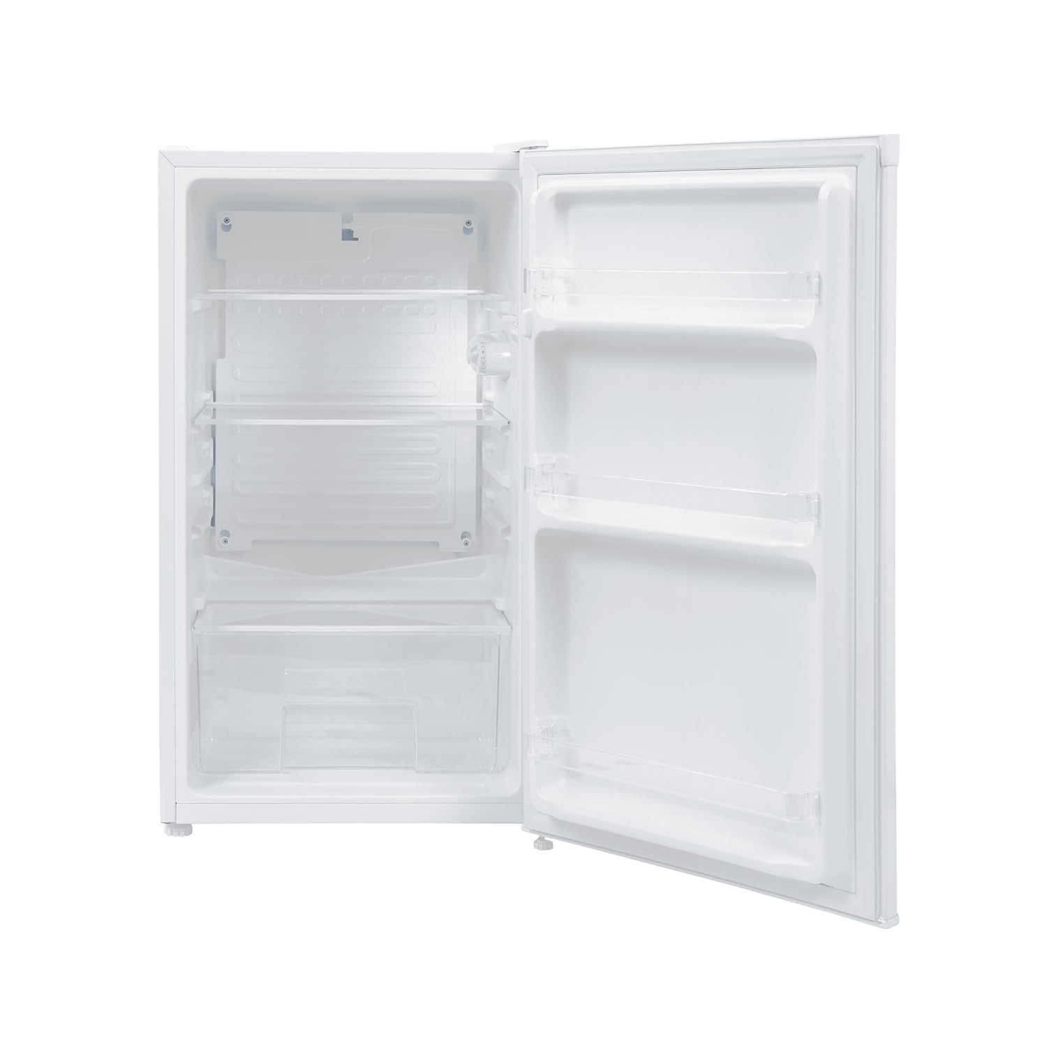 Under Counter Fridge 94L Adjustable Thermostat Reversible Door White