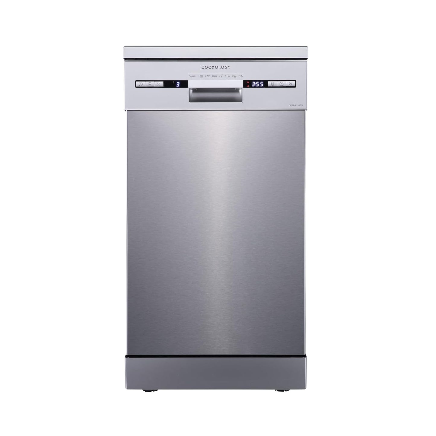 Freestanding Dishwasher 10 Place Settings 45cm White