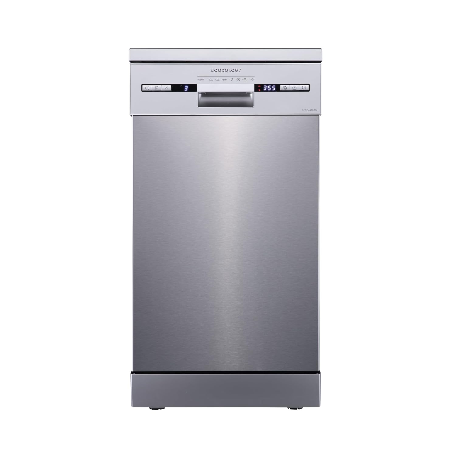 Freestanding Dishwasher 10 Place Settings 45cm White