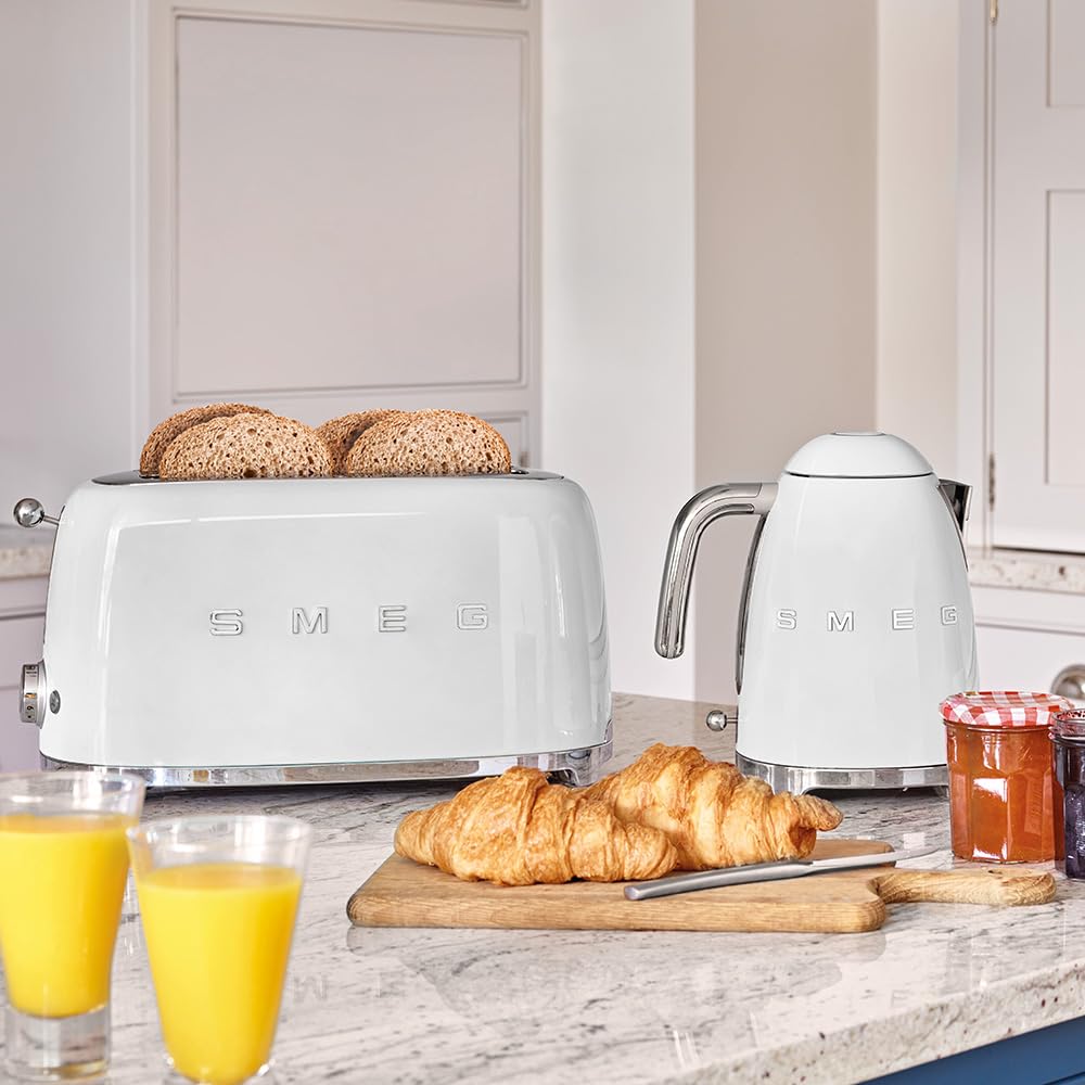 Kettle And Toaster Set 1.7L 3kW 2 Slice 950W White