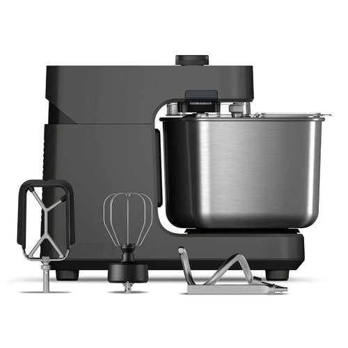 Spiral Mixer 7.3L 58 Speeds Dough Hook Beater Whisk Charcoal Grey