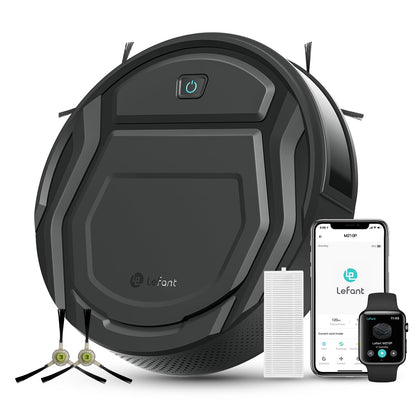 Robot Vacuum And Mop 5000Pa Carpet Boost 120 Min Black