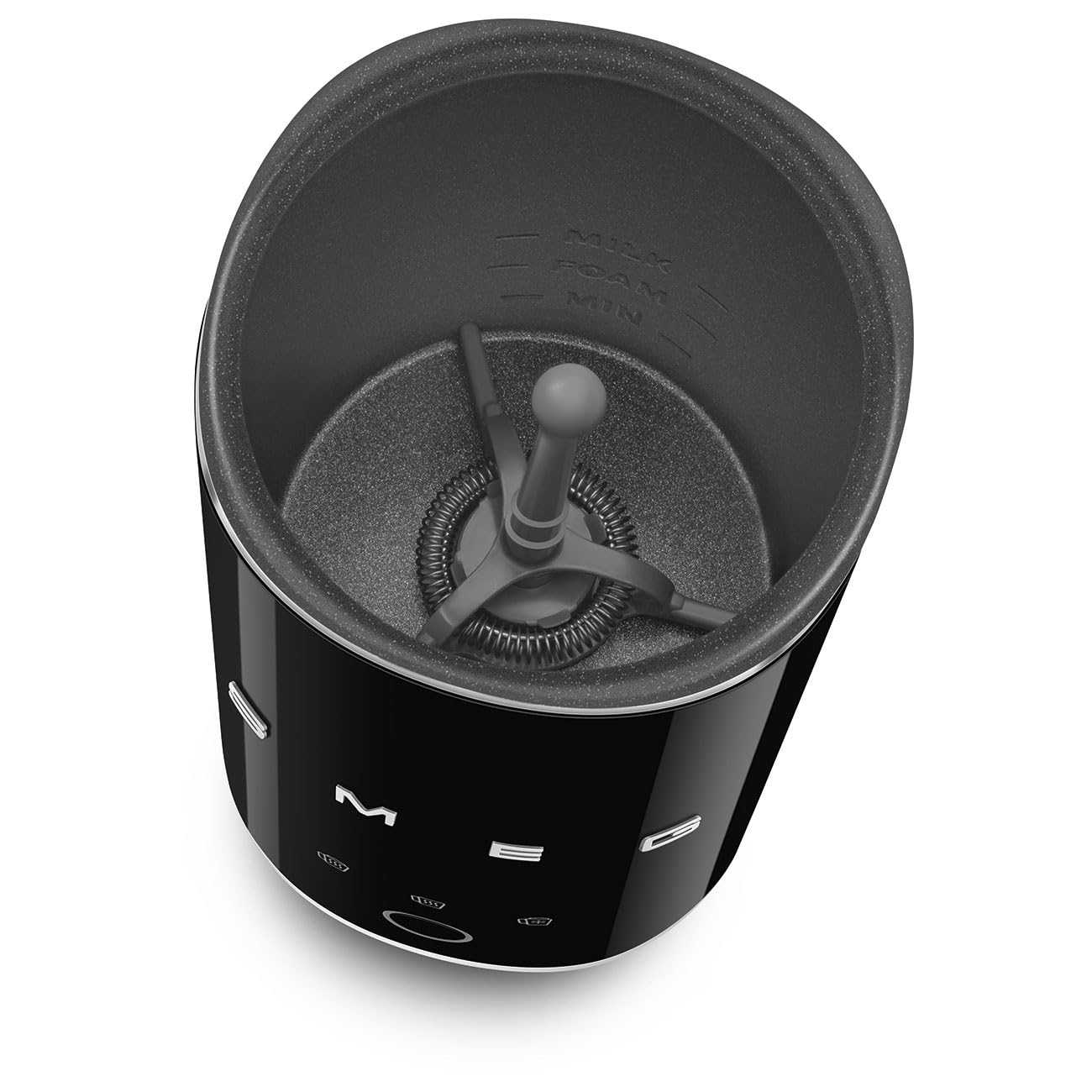 Mini Milk Frother 500W 3 Preset Functions Black