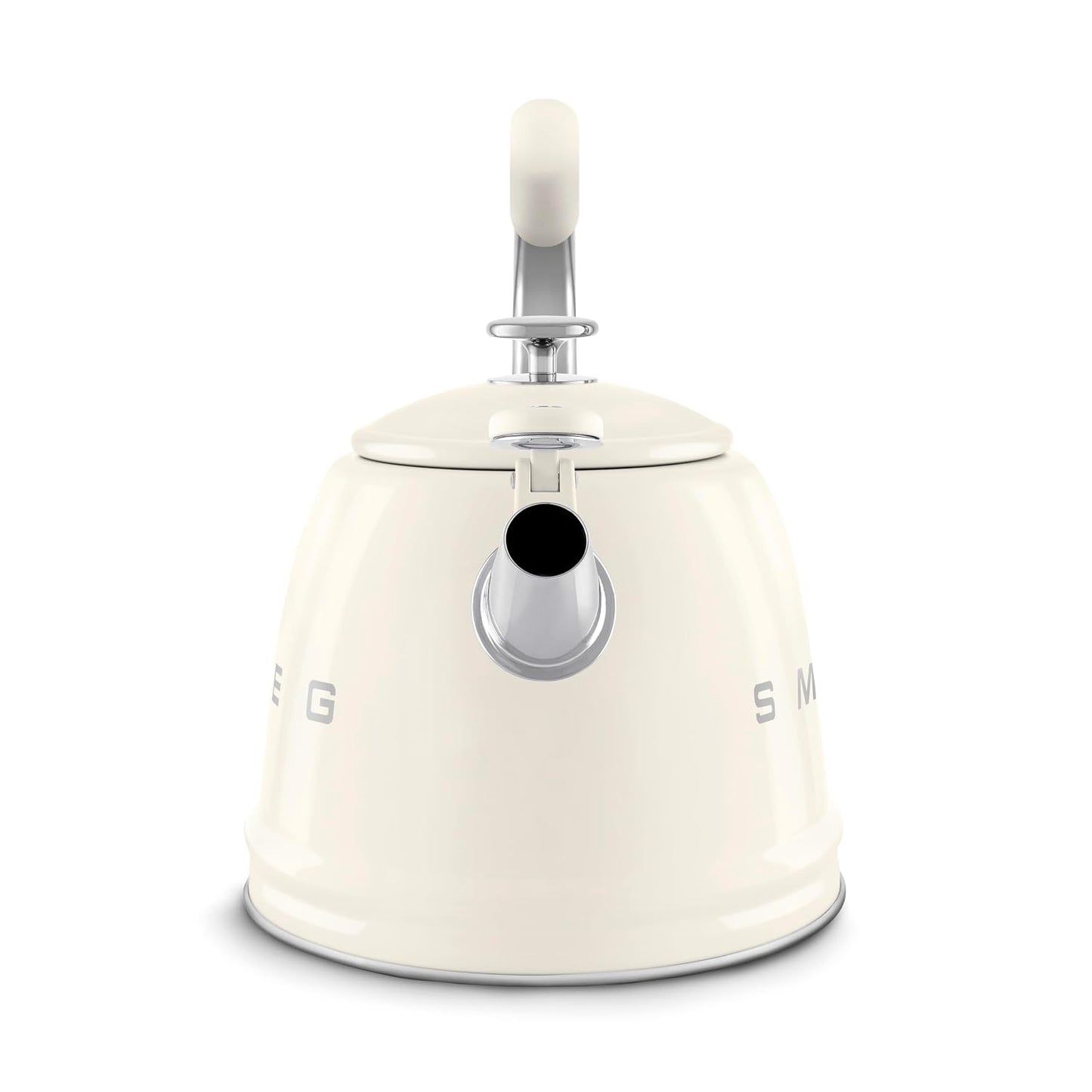 Whistling Kettle 2.3L Stainless Steel Cream