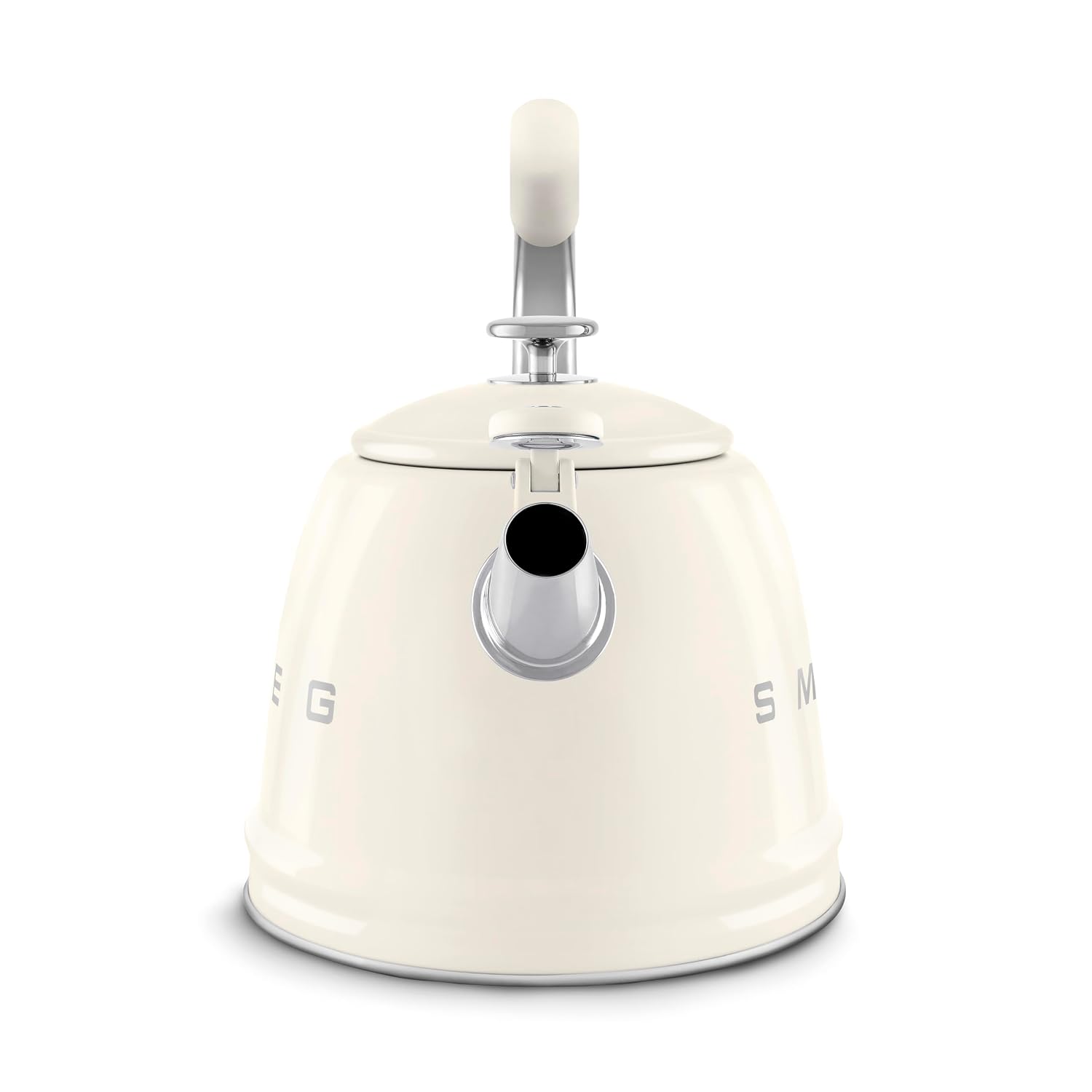 Whistling Kettle 2.3L Stainless Steel Cream